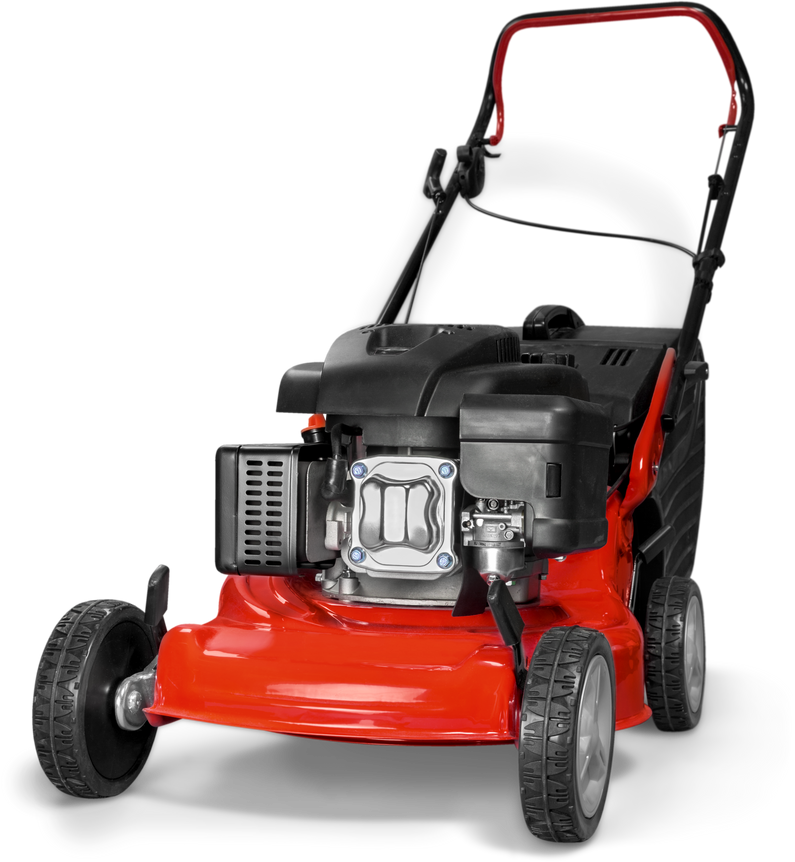 Lawn Mower Isolated on White Background